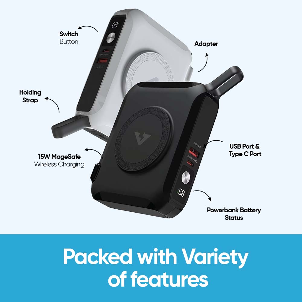 TravelVolt® PRO (4-in-1 Travel Charger)