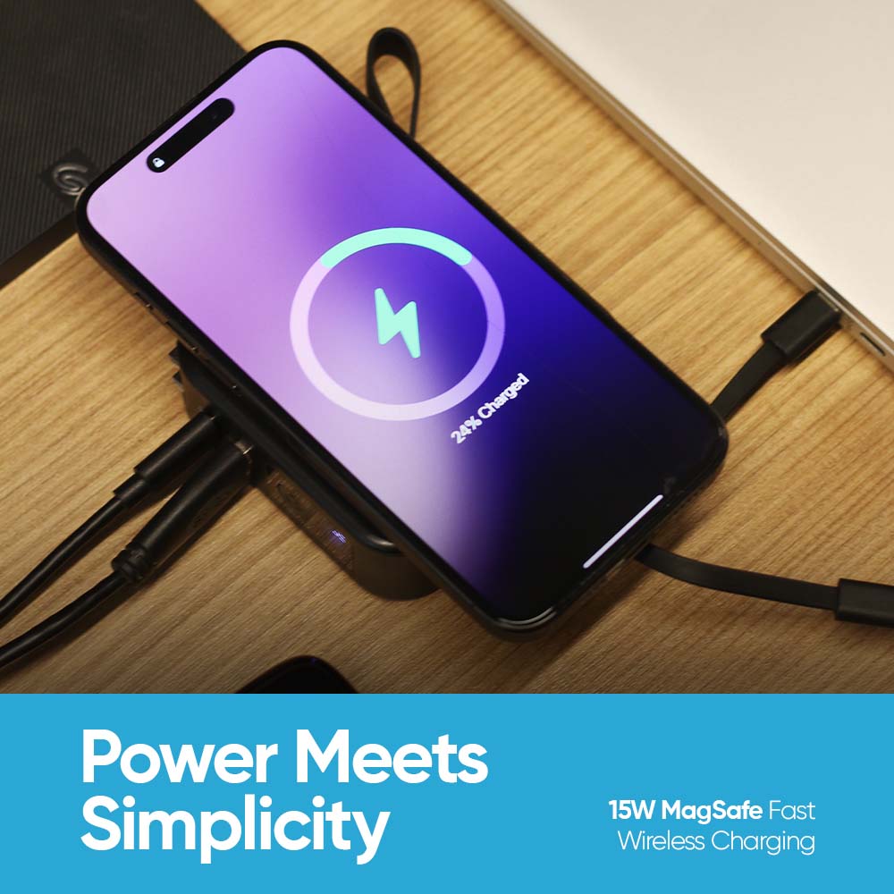 TravelVolt® GO (5-in-1 Travel Charger)