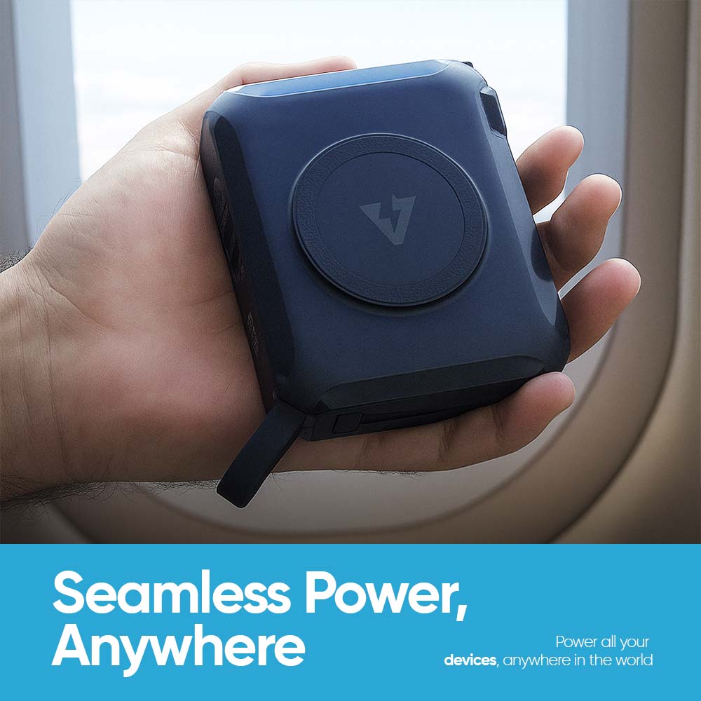 TravelVolt® PRO (4-in-1 Travel Charger)